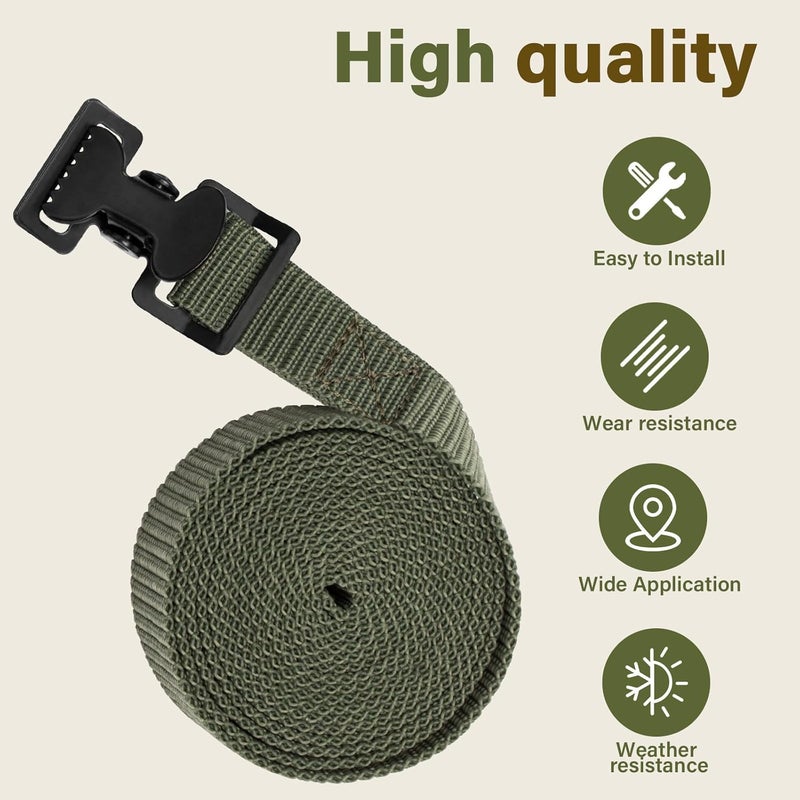 Trdzi Treestands Utility Straps for Summit Tree Stand, Pair of Climbing Stand Stabilizer Strap for Summit Openshot Climber, Viper Tree Stand - Image 4